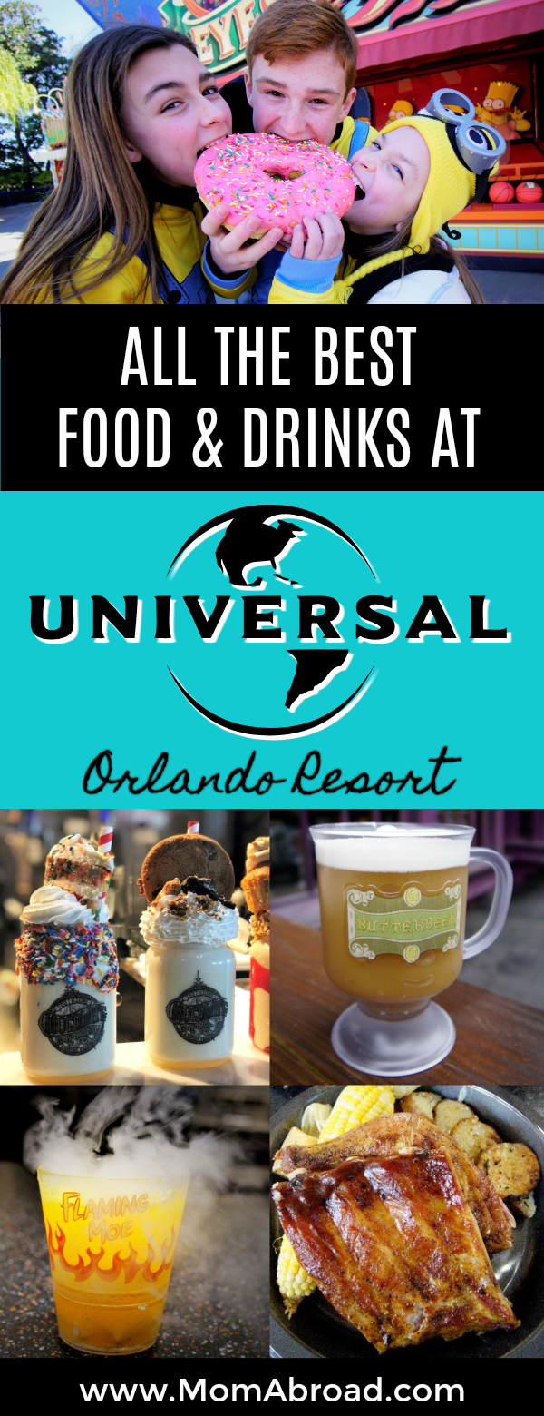 From serene sit-down restaurants to quick grab and go snack carts Universal Orlando Resort offers up the some of the tastiest, most iconic and deliciously daring eats you’ll ever experience. Don’t plan your next trip to Universal Orlando Resort without checking out this list of the best beverages, sweet treats, quick eats and full-service favorites.