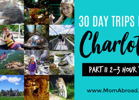 Charlotte is the perfect base for day trips with kids throughout the Carolinas! Explore diverse landscapes, rich history, attractions, & temperate climate.