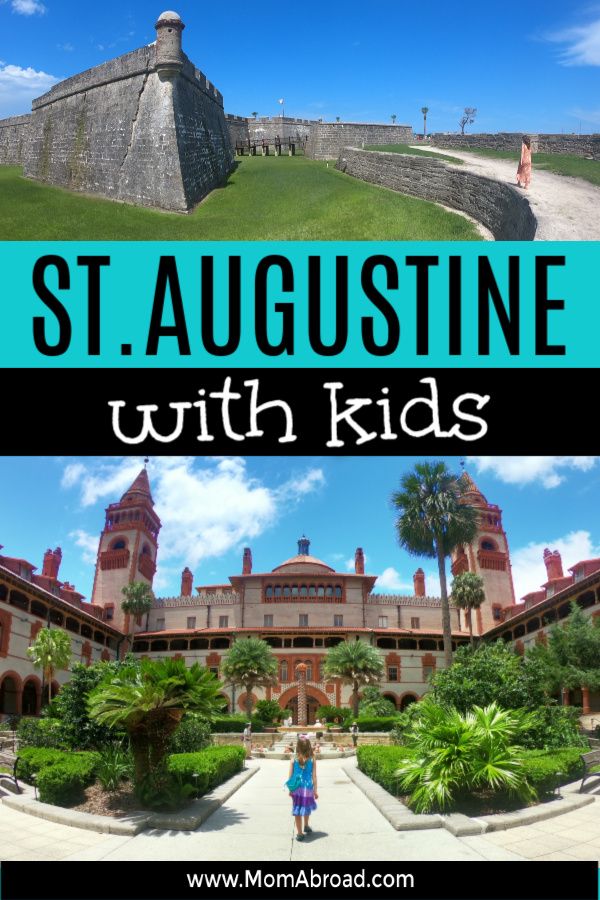 All the best family-friendly attractions, museums, restaurants and historic sites to experience in St. Augustine with kids!