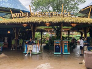 View of the Waturi Marketplace Shop - Everything You Need to Know For the Perfect Day at Volcano Bay
